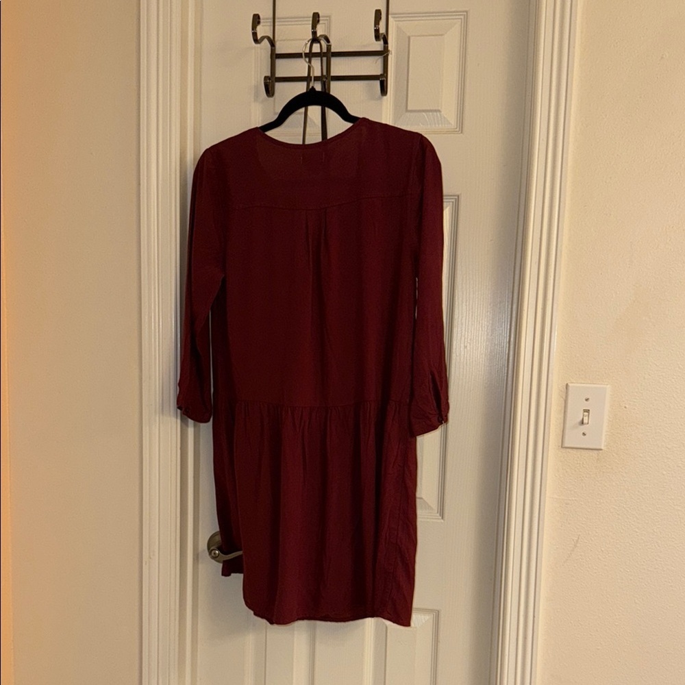 Old Navy Maroon Blouse - Picture 3 of 3